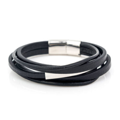 Fashion male bracelet isolated on white background