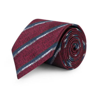 Men's tie isolated on white background